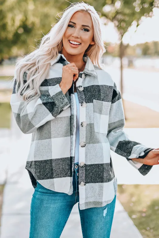 Threaded Pear Leslie Block Long Sleeve Jacket made by Threaded Pear