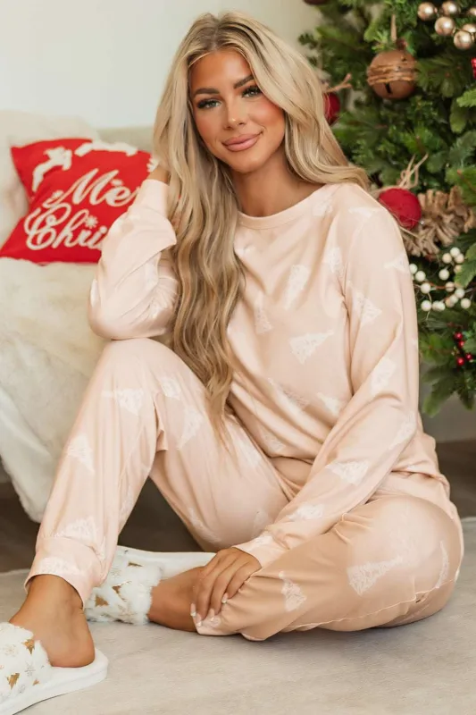 Threaded Pear Isabella Two Piece Pajama Set made by Threaded Pear