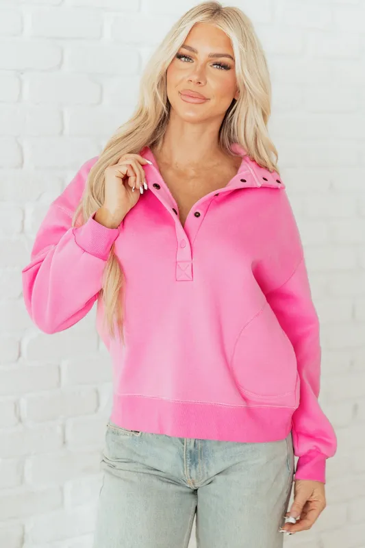 Threaded Pear Haven Stand Drop Shoulder Sweatshirt made by Threaded Pear