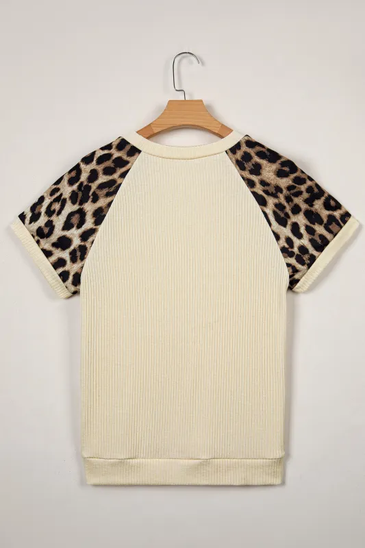 Threaded Pear Keily Contrast Sleeve Loose Tee made by Threaded Pear