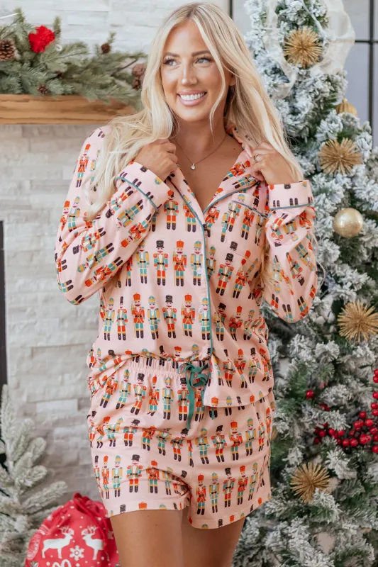 Threaded Pear Josiva 2pcs Pajama Short Set made by Threaded Pear