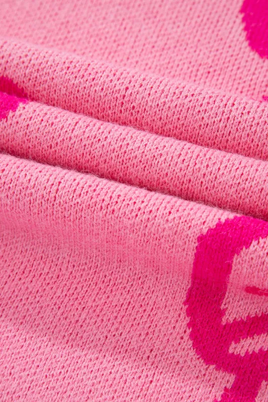Threaded Pear Jaderae Drop Shoulder Loose Sweater made by Threaded Pear