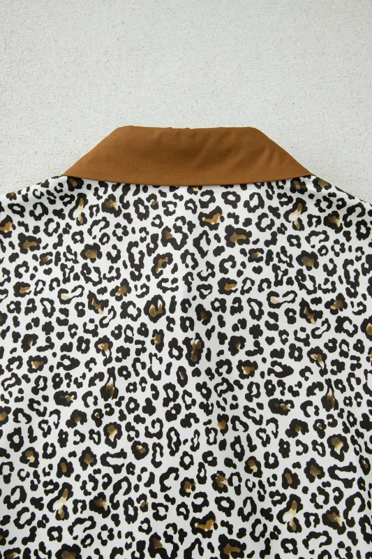 Threaded Pear Elsa Puff Sleeve Print PLUS Blouse made by Threaded Pear