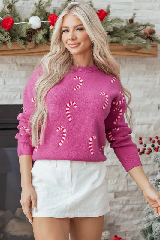 Threaded Pear Ella Holiday Drop Shoulder Sweater made by Threaded Pear