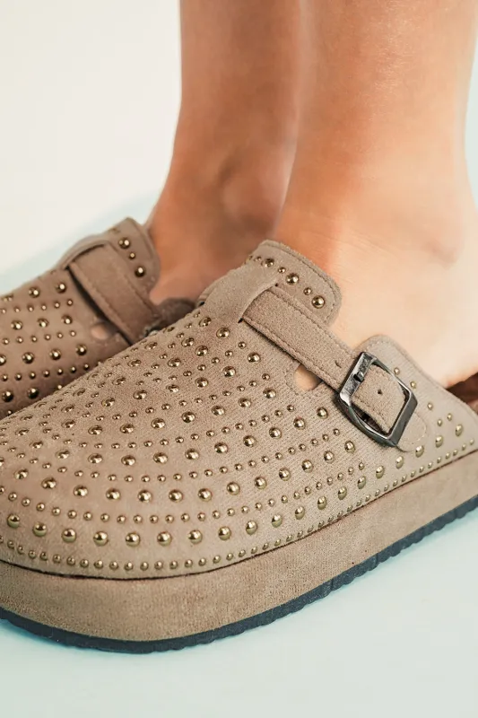 Threaded Pear Charli Closed toe Platform Slippers made by Threaded Pear