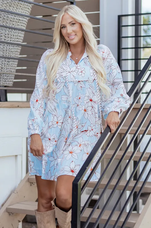 Threaded Pear Briana 4 Sleeve Mini Dress made by Threaded Pear
