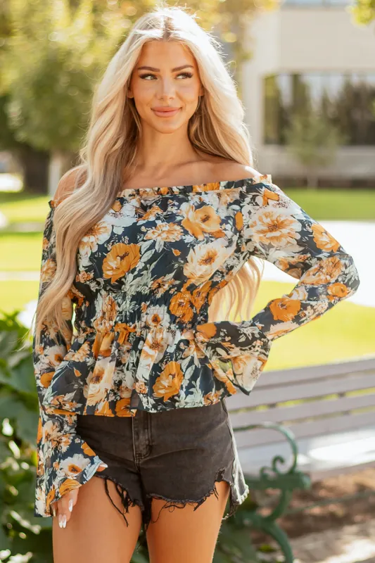 Threaded Pear Azalea Sleeve Smocked Peplum Top made by Threaded Pear