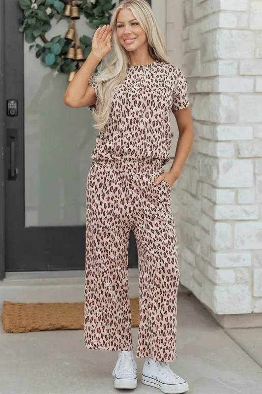 Threaded Pear Ariya Print Casual Lounge Set made by Threaded Pear
