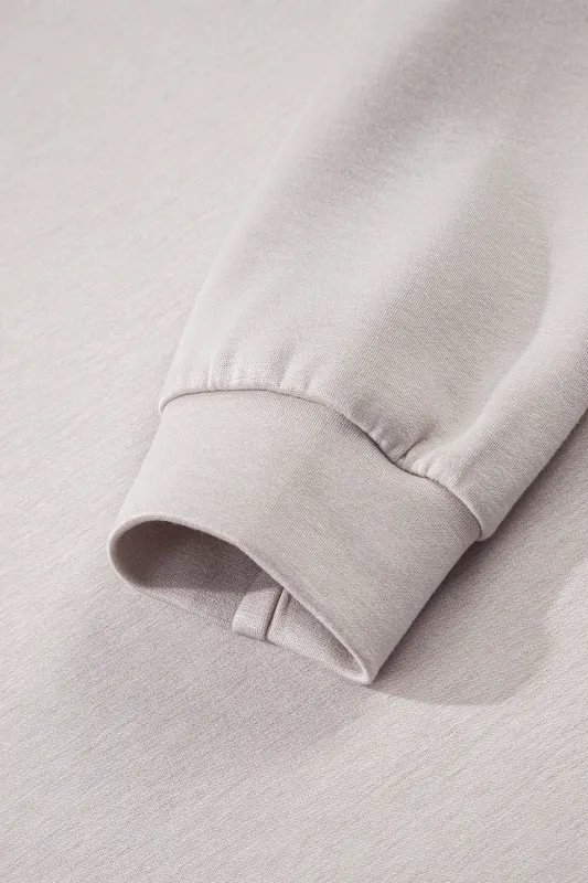 Threaded Pear Ava Pullover Drawstring Mini Skirt made by Threaded Pear
