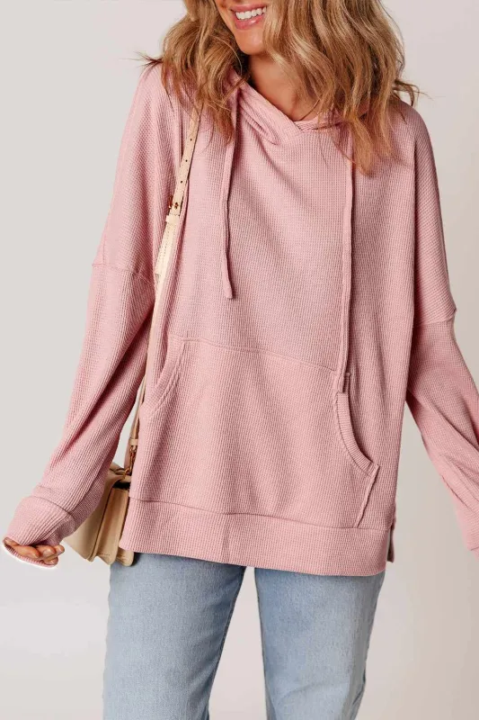 Threaded Pear Aria High Low Oversized Hoodie made by Threaded Pear