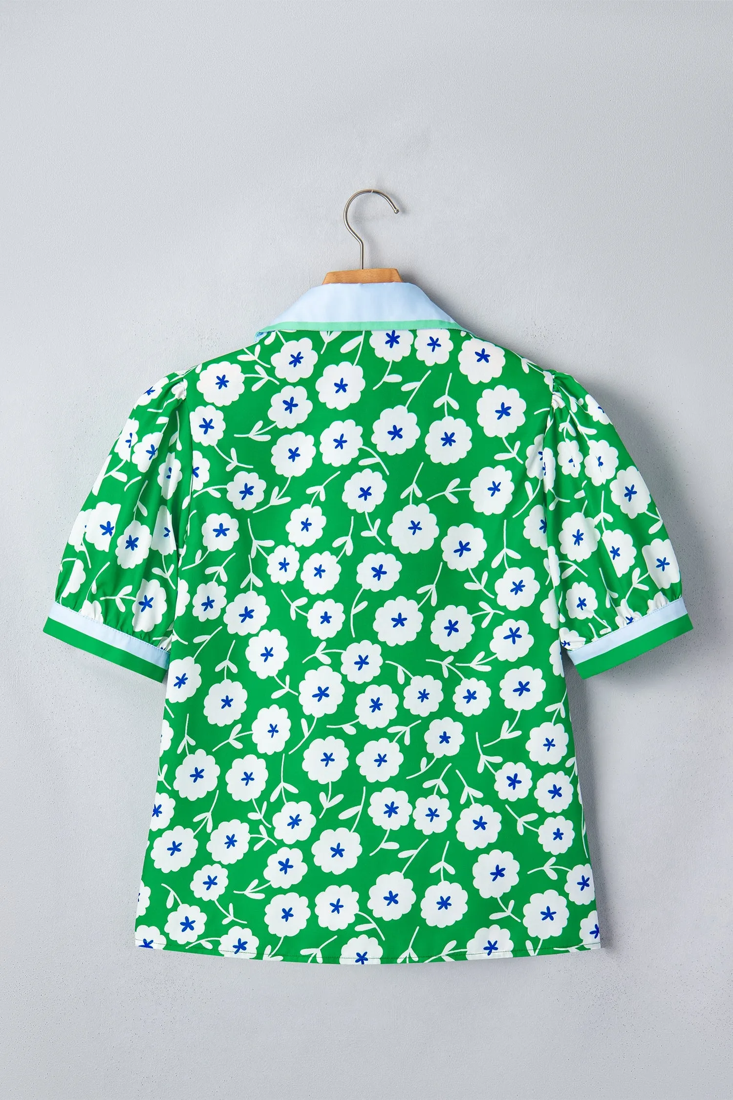 Threaded Pear Antonella Collar Short Sleeve Blouse sold by Zulily