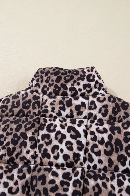 Threaded Pear Aria Zipper Casual Puff Vest made by Threaded Pear