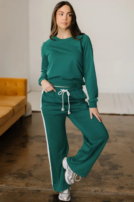Threaded Pear Aileen Solid Color Pullover Top made by Threaded Pear