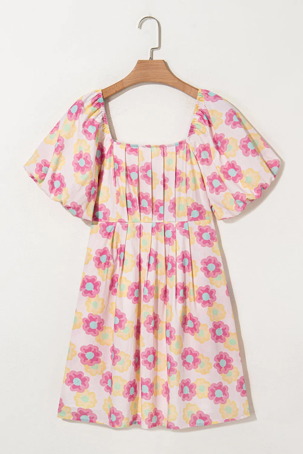 Threaded Pear Alessandra Pleated Flared Midi Dress sold by Zulily