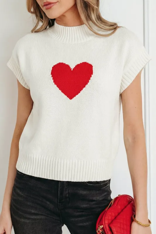 Threaded Pear Adele Cropped Short Sleeve Sweater made by Threaded Pear