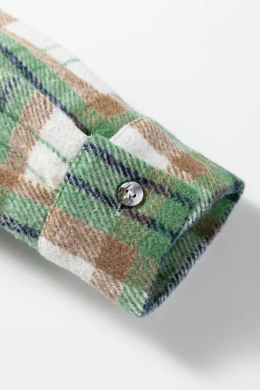 Threaded Pear Abigail Plaid Casual Flannel Shacket made by Threaded Pear