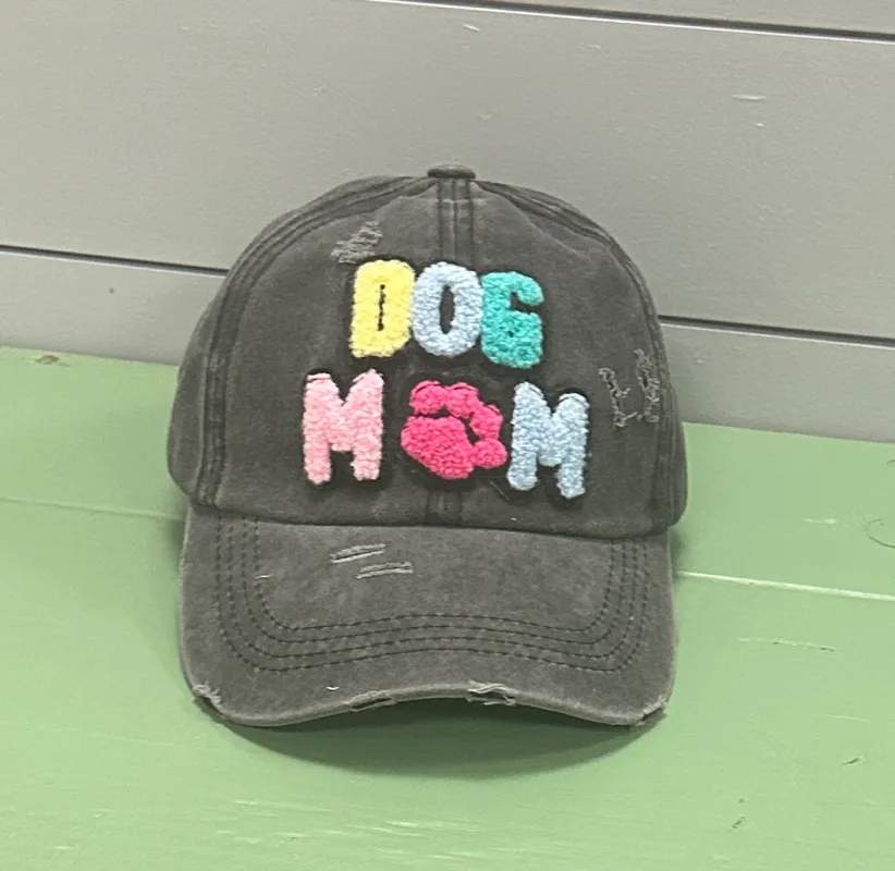 Threaded Pear DOG MAMA Baseball Cap made by Threaded Pear