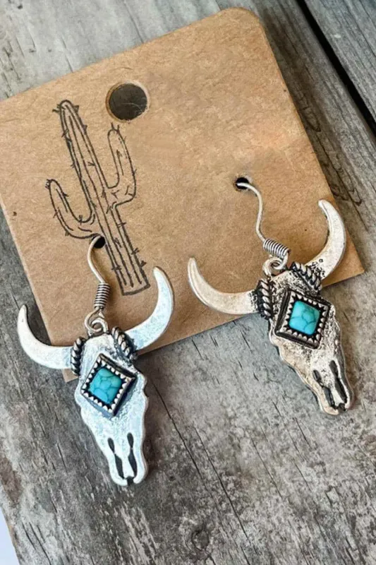 Threaded Pear Marianna Head Western Fashion Earrings made by Threaded Pear