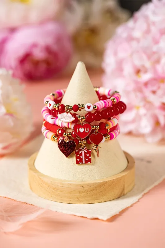 Threaded Pear Quincy Day Sweet Bracelet Set made by Threaded Pear