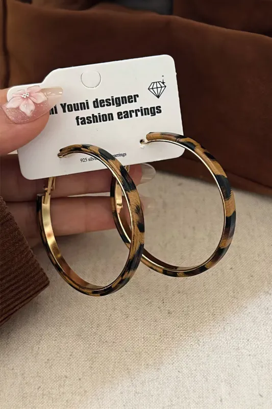 Threaded Pear Sajira Stainless alloy Hoop Earrings made by Threaded Pear