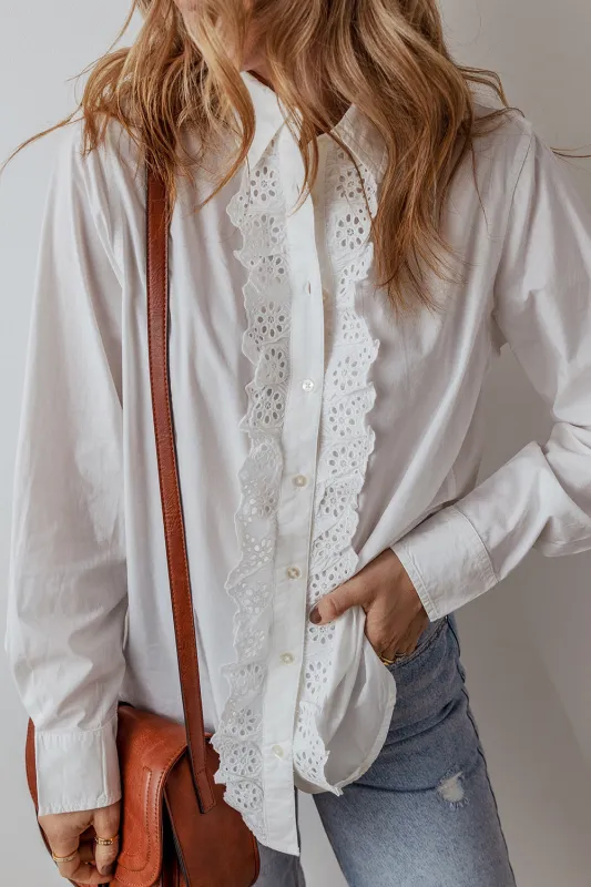 Threaded Pear Zyla Turn Down Collar Shirt made by Threaded Pear