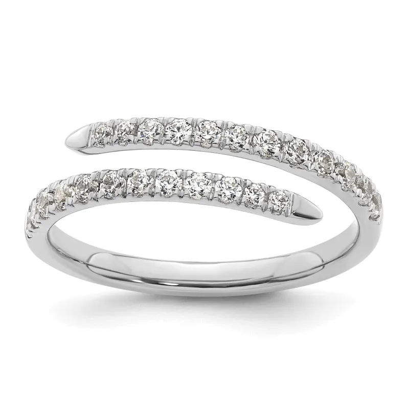 14k Gold Lab Grown Diamond Fashion Pave Bands made by Zulily