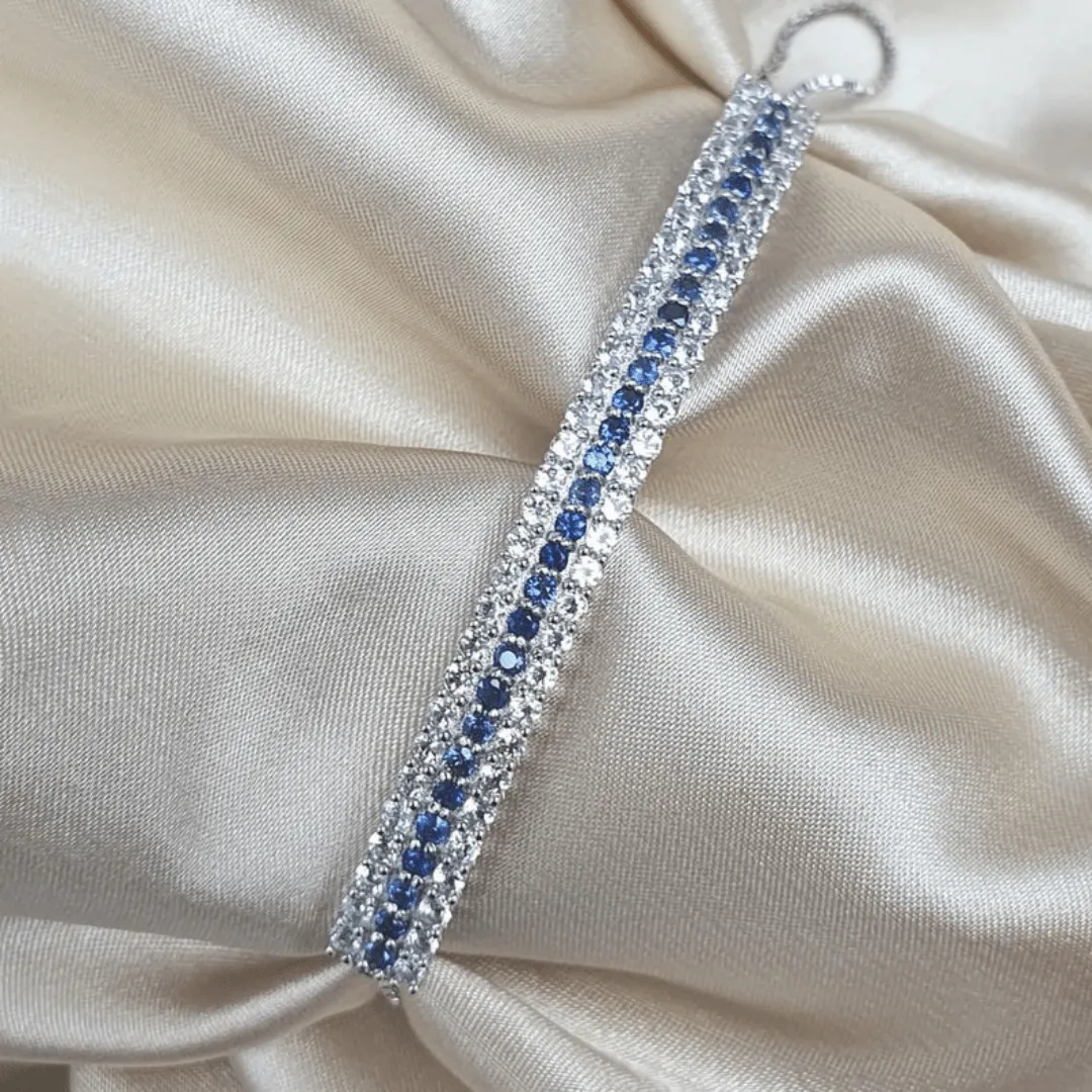 Sapphire Cuff Bracelet sold by Zulily product image thumbnail 5
