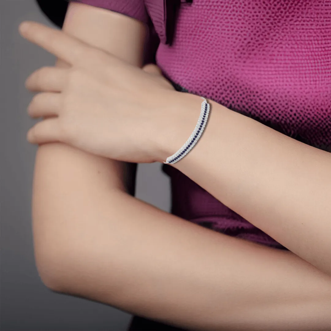 Sapphire Cuff Bracelet sold by Zulily product image thumbnail 3