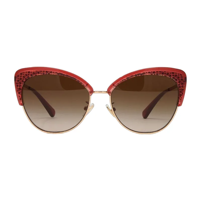 Coach Burgundy Women's Cat Eye Sunglasses made by Coach