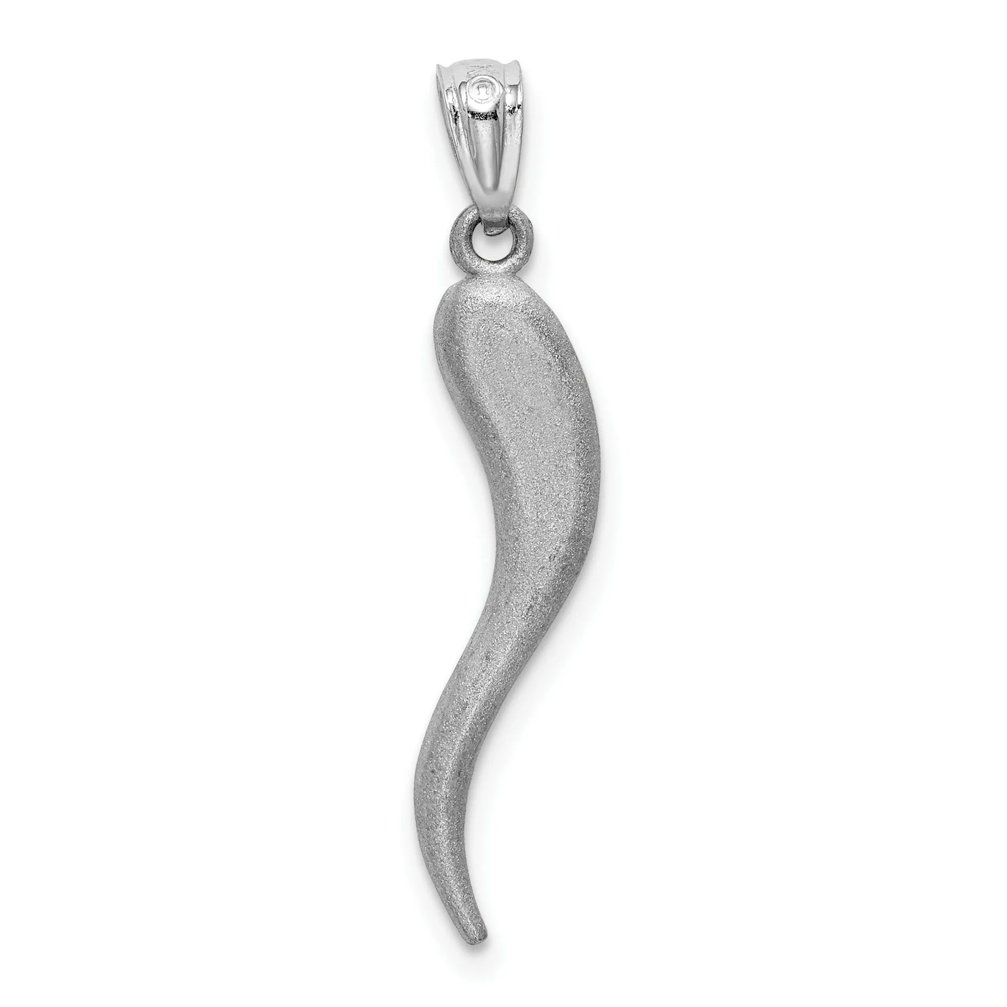 14k Gold Italian Horn Pendant sold by Zulily product image thumbnail 3