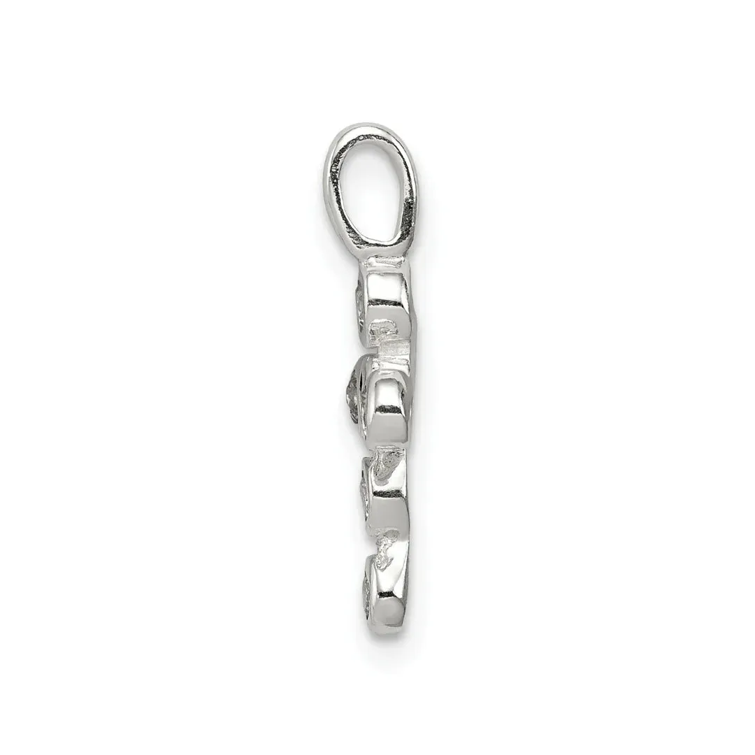 Cross Cubic Zirconia Charm Cross Pendant sold by Zulily product image thumbnail 2