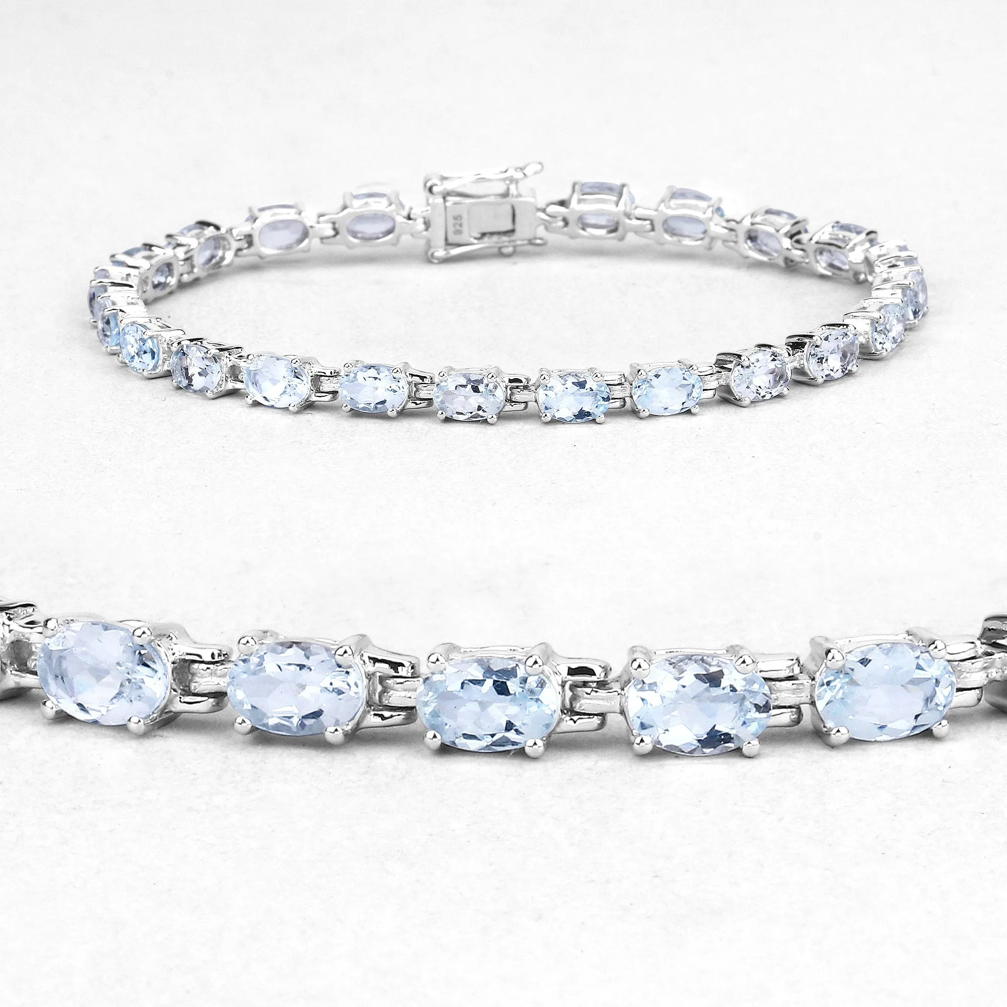 Natural Blue Topaz Bracelet sold by Zulily product image thumbnail 4