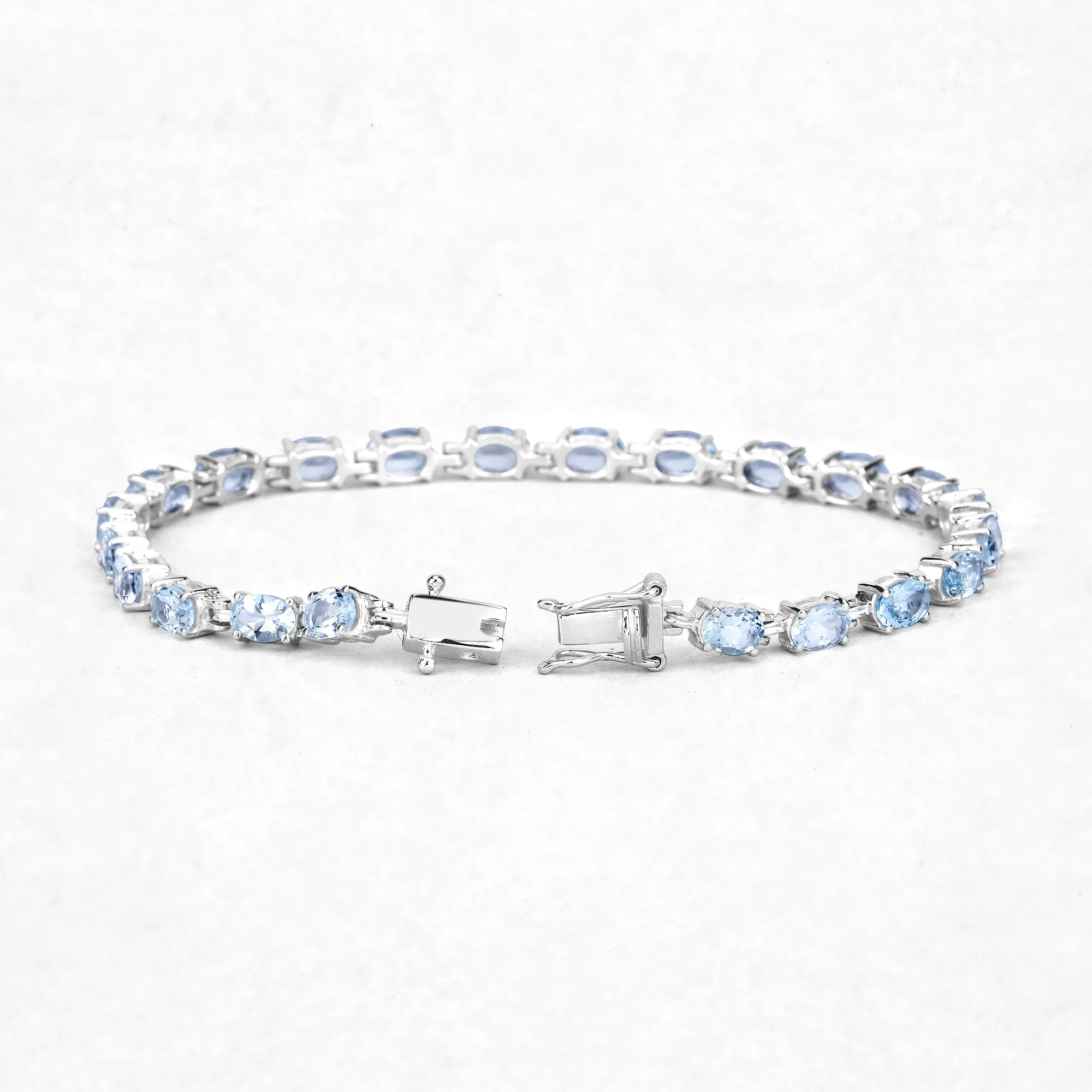 Natural Blue Topaz Bracelet sold by Zulily product image thumbnail 5