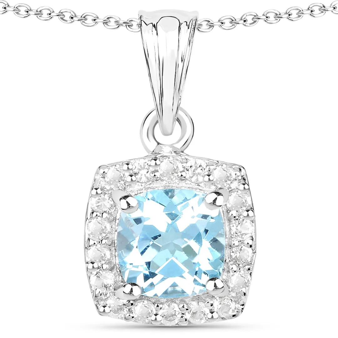 Silver Genuine Blue Topaz Set sold by Zulily product image thumbnail 3
