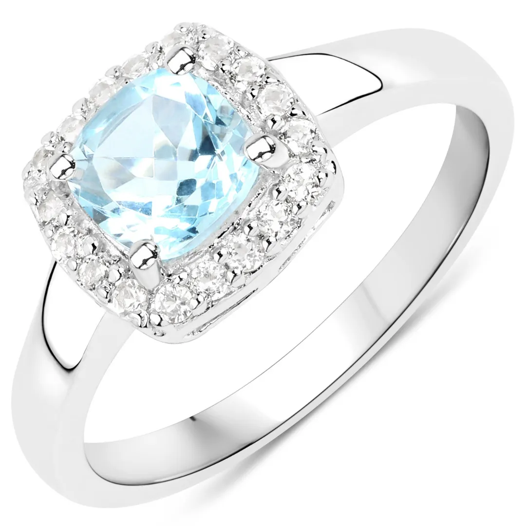 Silver Genuine Blue Topaz Set sold by Zulily product image thumbnail 2