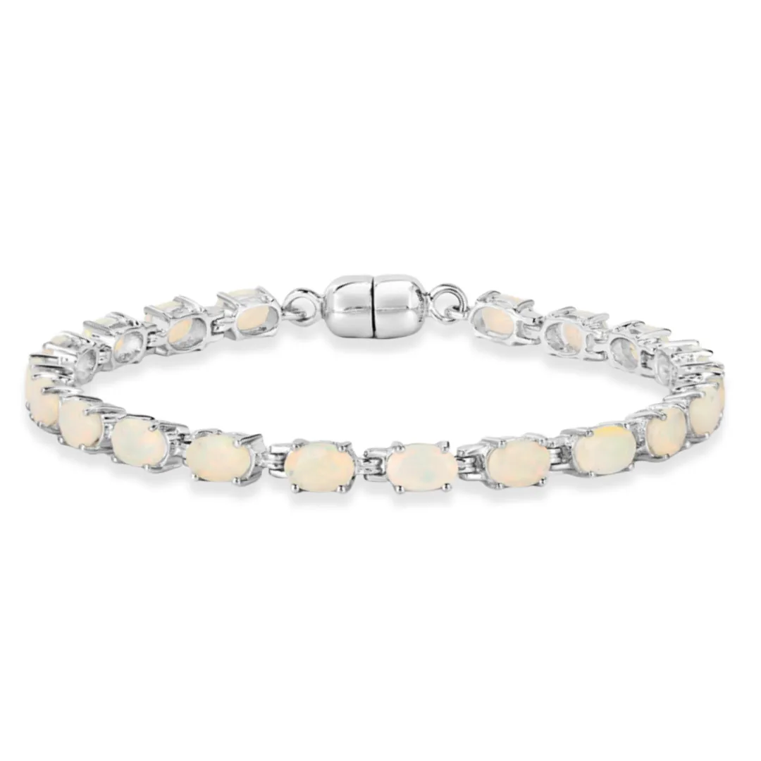 Genuine Ethiopian Opal Tennis Bracelet sold by Zulily