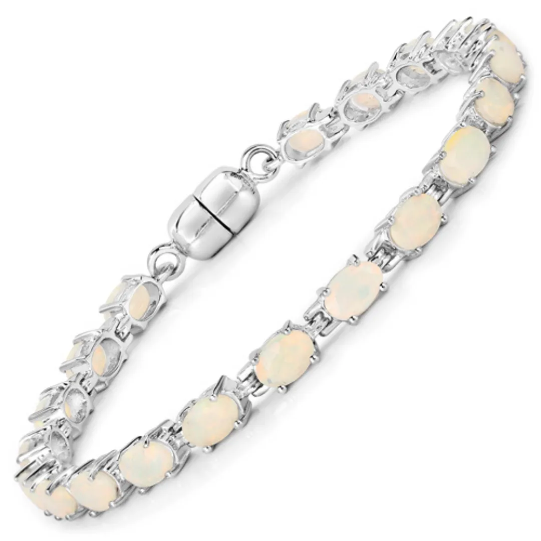 Genuine Ethiopian Opal Tennis Bracelet sold by Zulily product image thumbnail 2