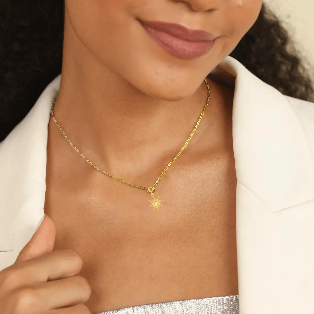 Sun Charm Sapphire Pendant Only sold by Zulily product image thumbnail 4