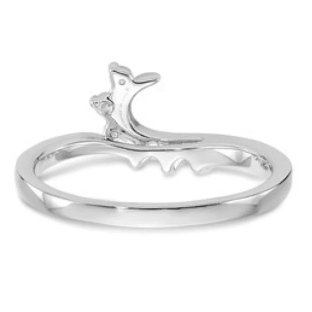 14K White Gold Lab Grown Diamond Ring sold by Zulily product image thumbnail 3
