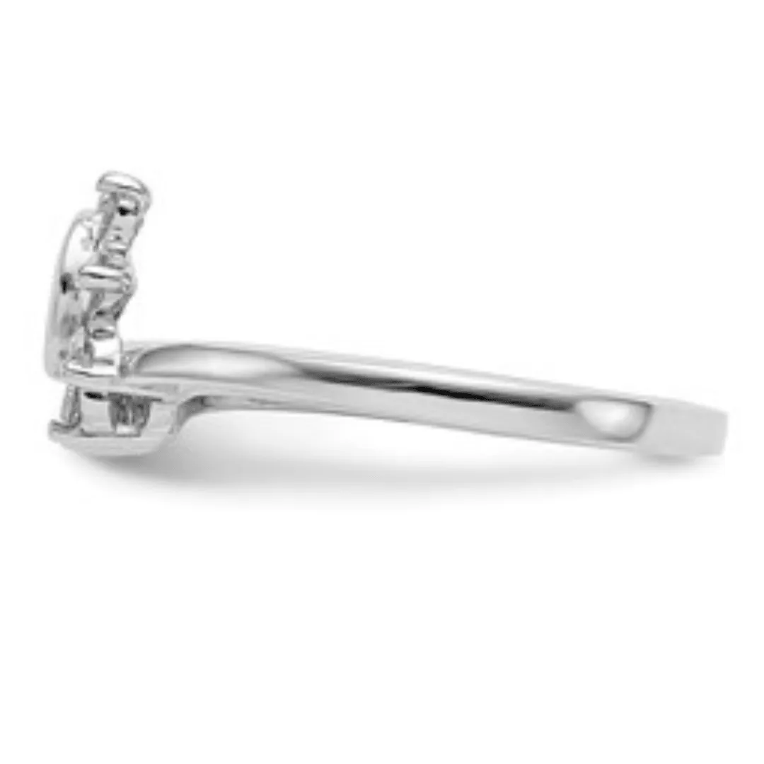 14K White Gold Lab Grown Diamond Ring sold by Zulily product image thumbnail 5