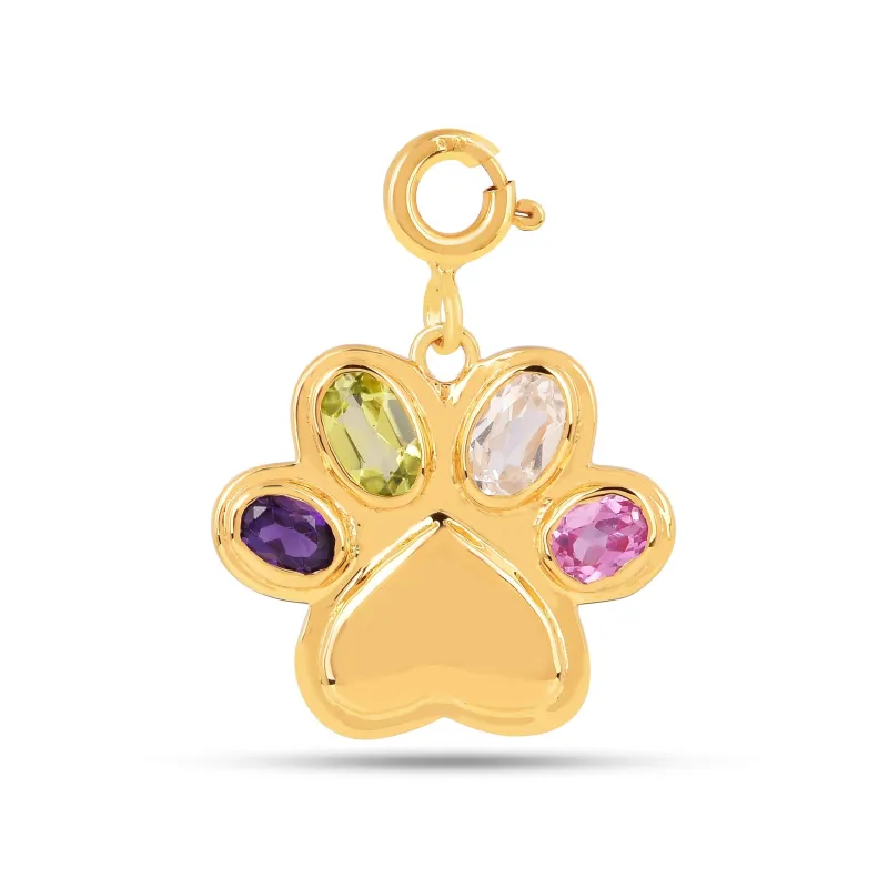 Dog Paw Charm Pendant Only made by Zulily
