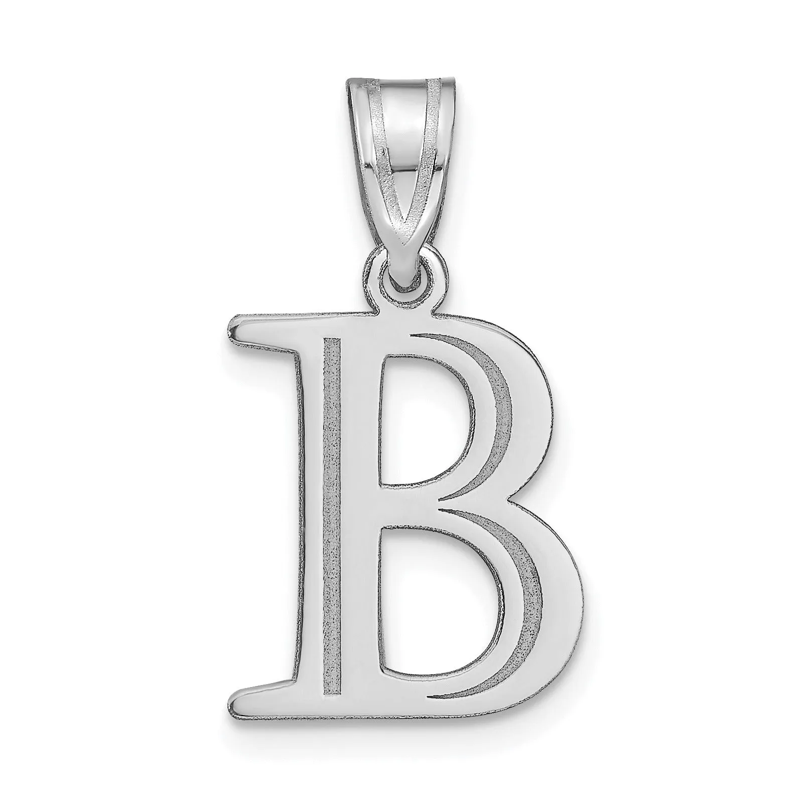 14K Gold Etched Initial Pendants sold by Zulily product image thumbnail 4