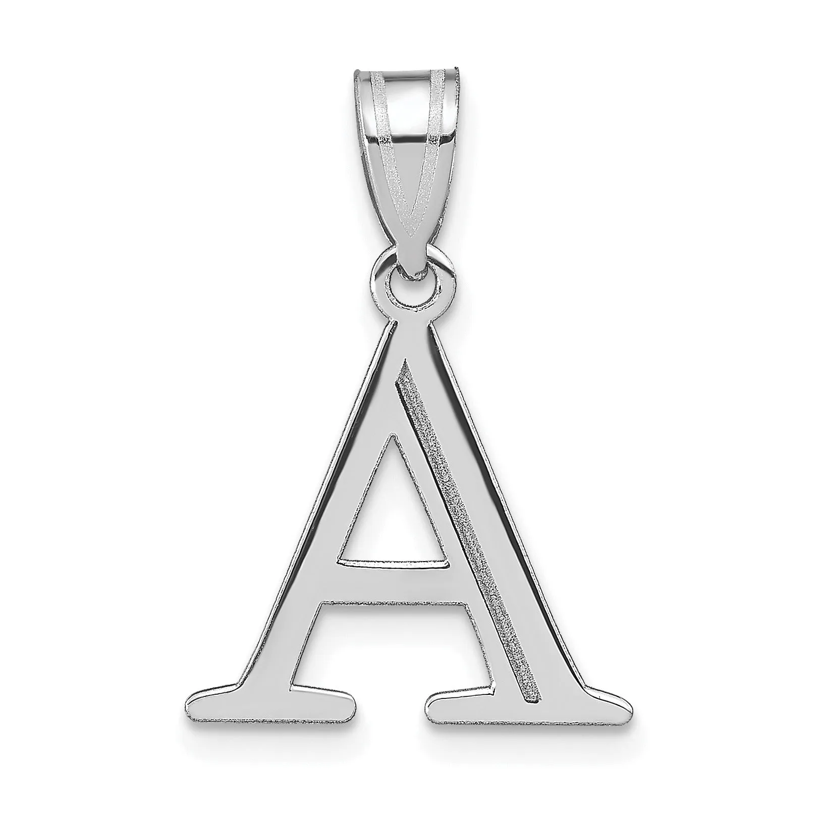 14K Gold Etched Initial Pendants sold by Zulily product image thumbnail 2