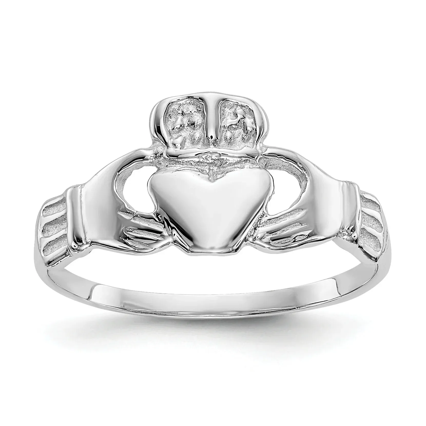 10k Gold Irish Claddagh Ring sold by Zulily product image thumbnail 4