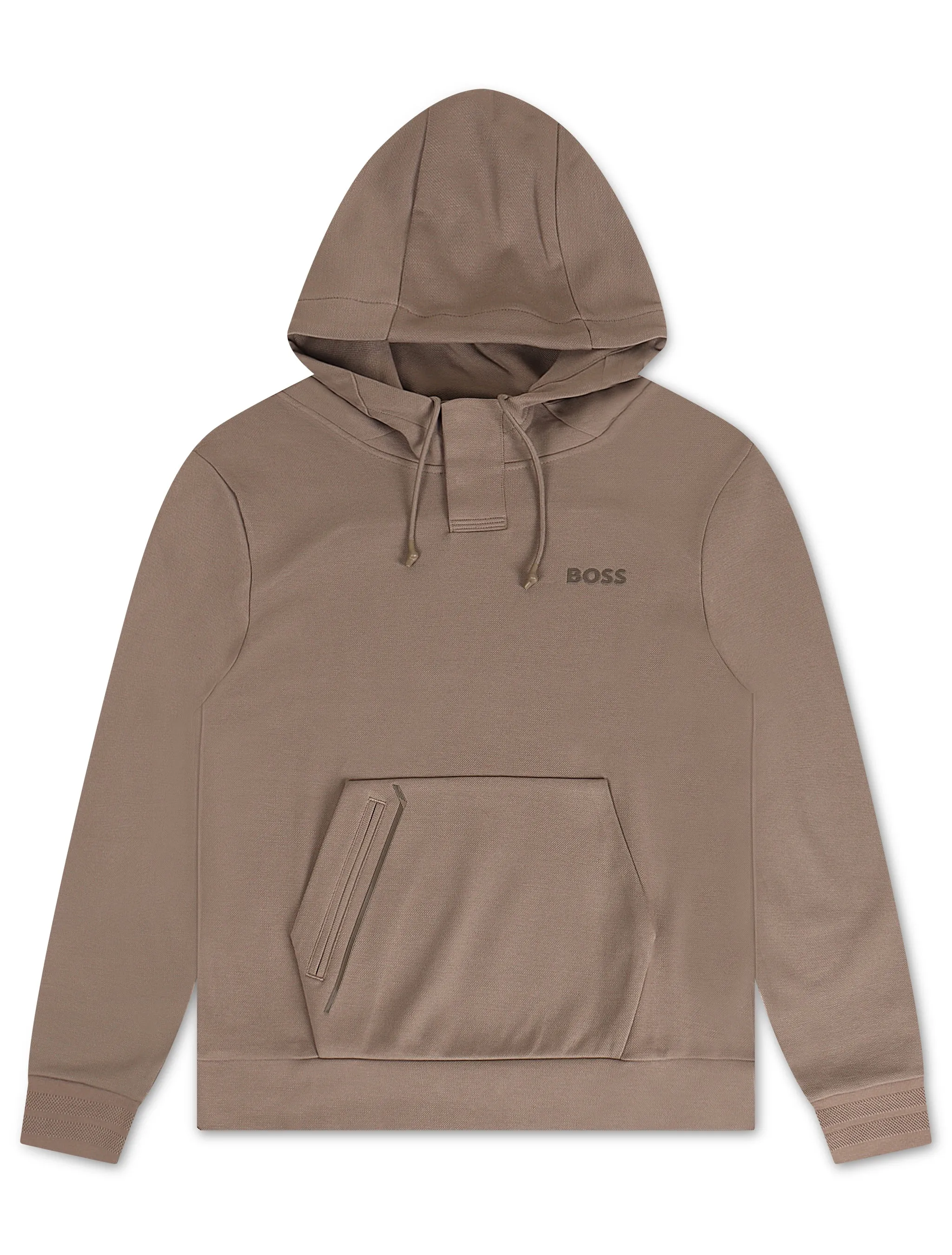 Boss Green Soody MIrror Hoodie - Coffee sold by Zulily