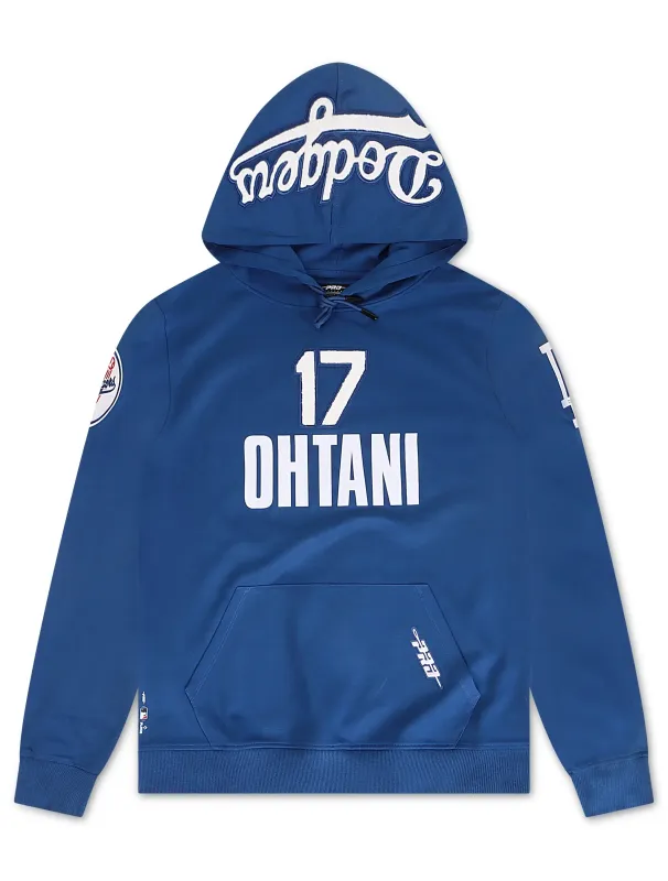 Pro Standard LA Dodgers Ohtani Hoodie - Royal Blue made by Zulily