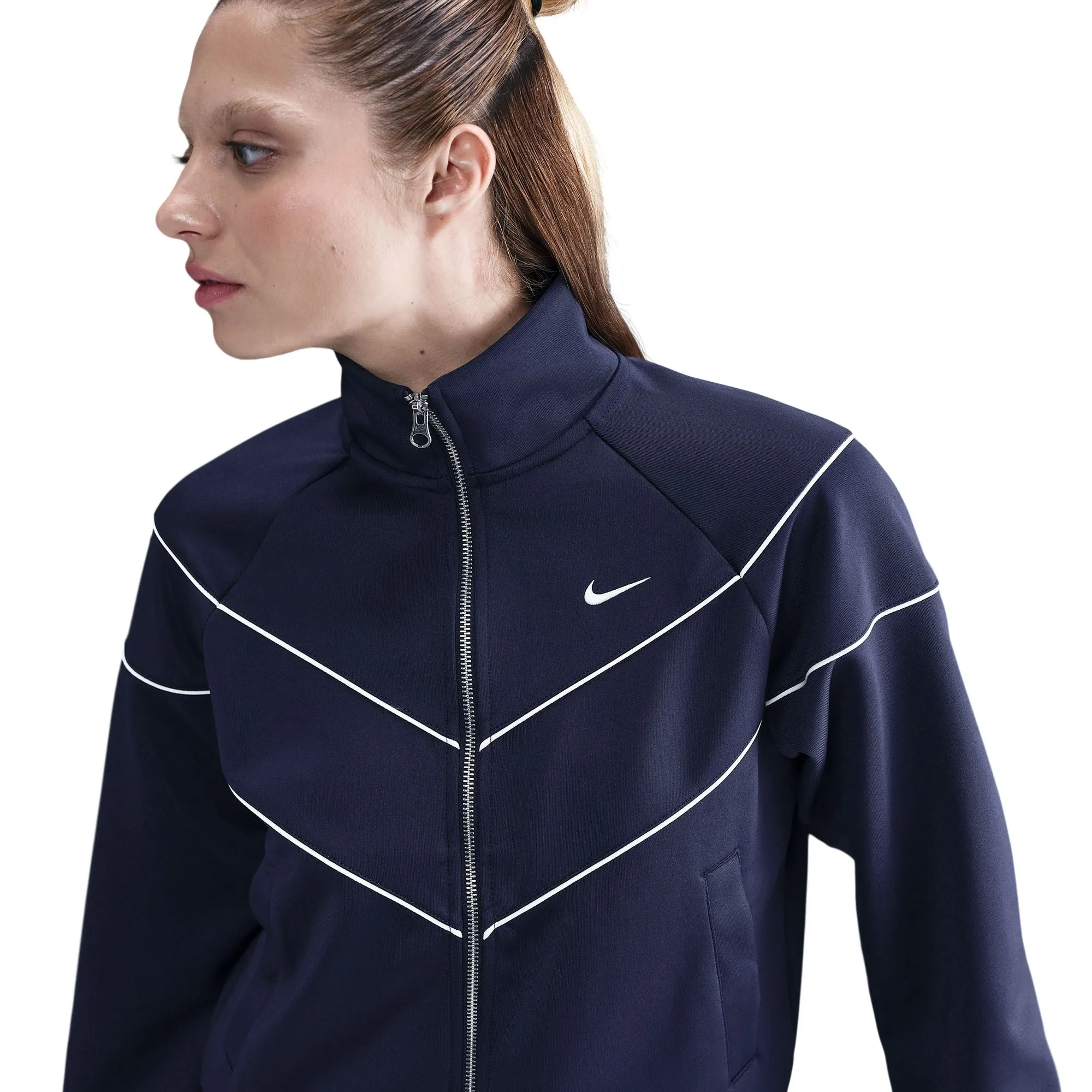 Nike Womens Sportswear Windrunner Knit Jacket - Midnight Navy sold by Zulily product image thumbnail 2