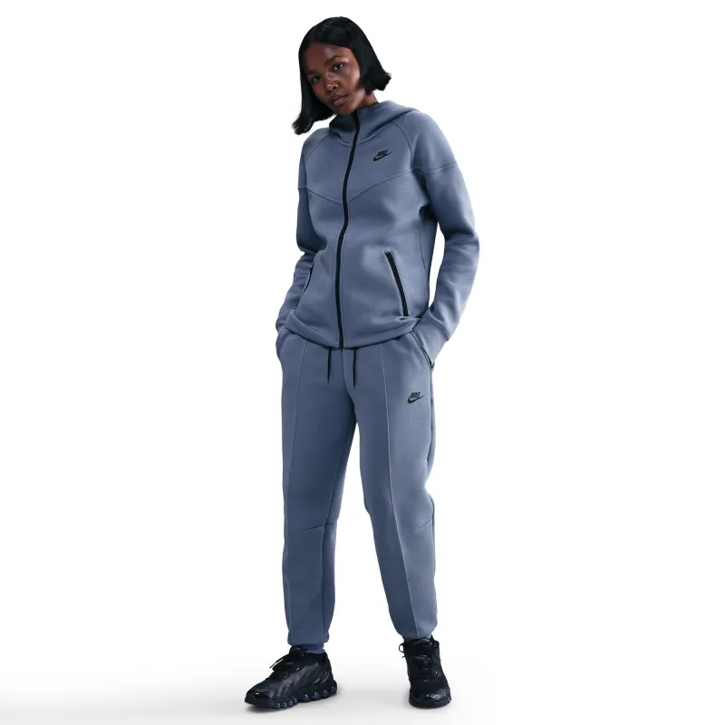 Nike Women's Sportswear Tech Fleece Mid-Rise Joggers - World Indigo made by Nike