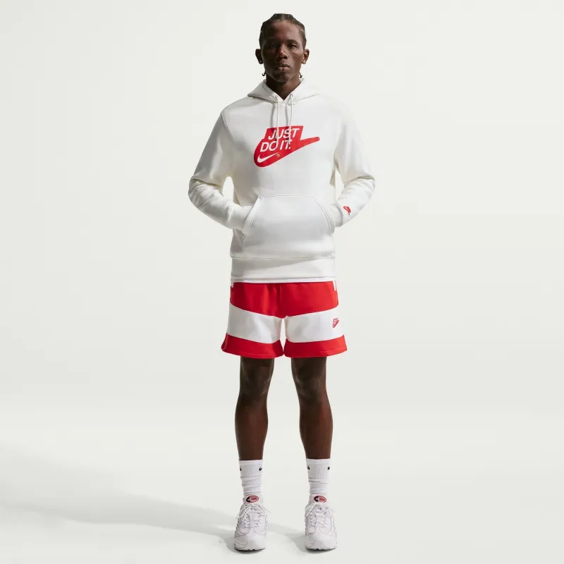 Nike Mens Fleece Hoodie - Sail made by Nike