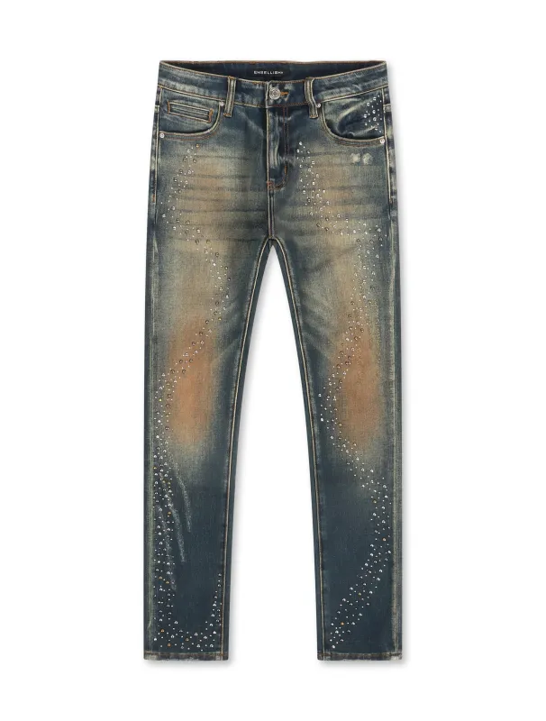 Embellish Cactus Skinny Jean - Vintage Wash made by Zulily